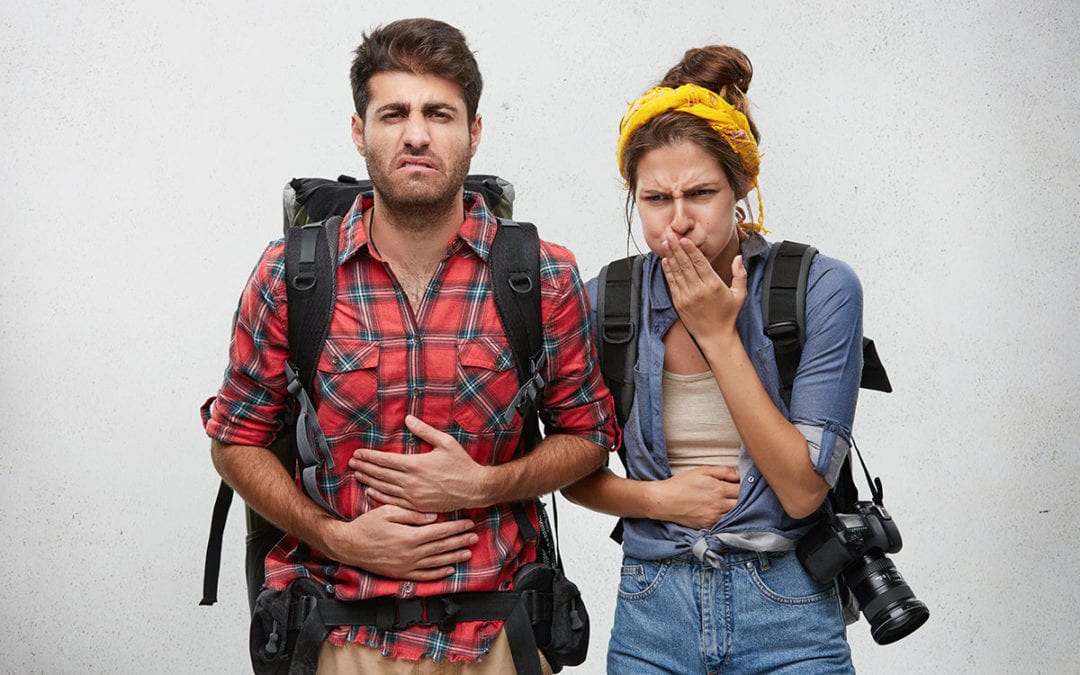 When you are sick on the road…