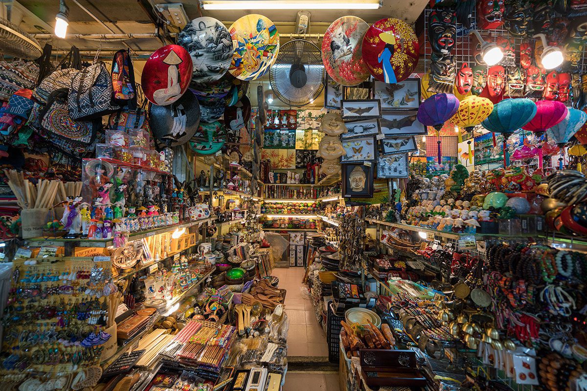 Ben Thanh Market Ho Chi Minh City Vietnam