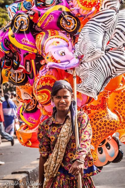 A young Russian girl with a scowl on her face