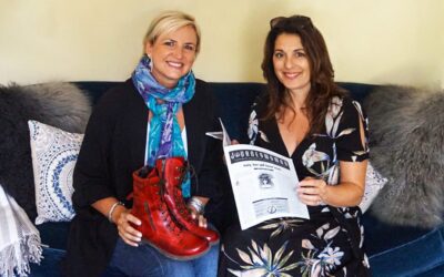 JourneyWoman Evelyn Hannon’s Iconic Red Boots Accepted Into Canada’s Bata Shoe Museum Collection