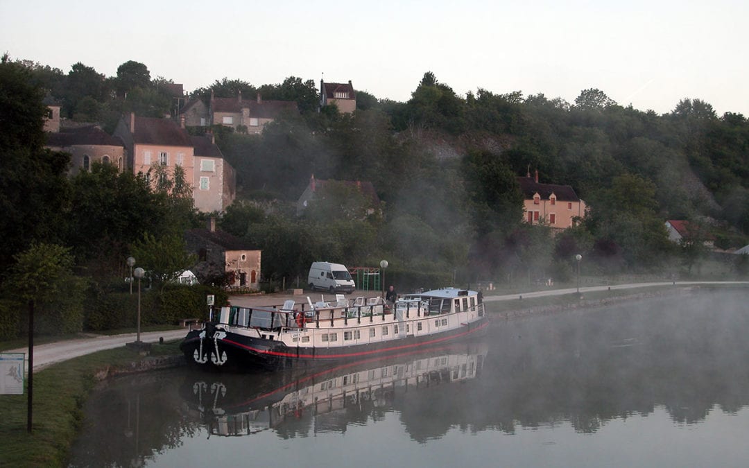 She Barges the French Nivernais Canal