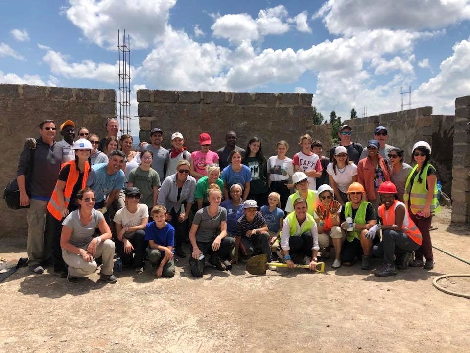 Volunteer construction group