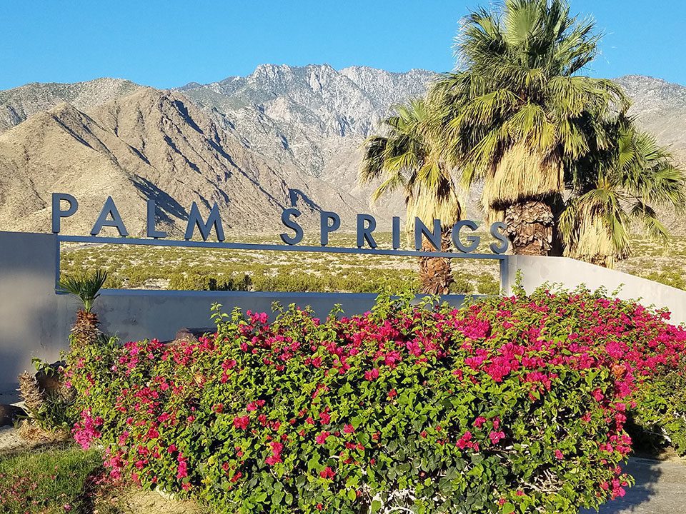 Palm Springs sign
