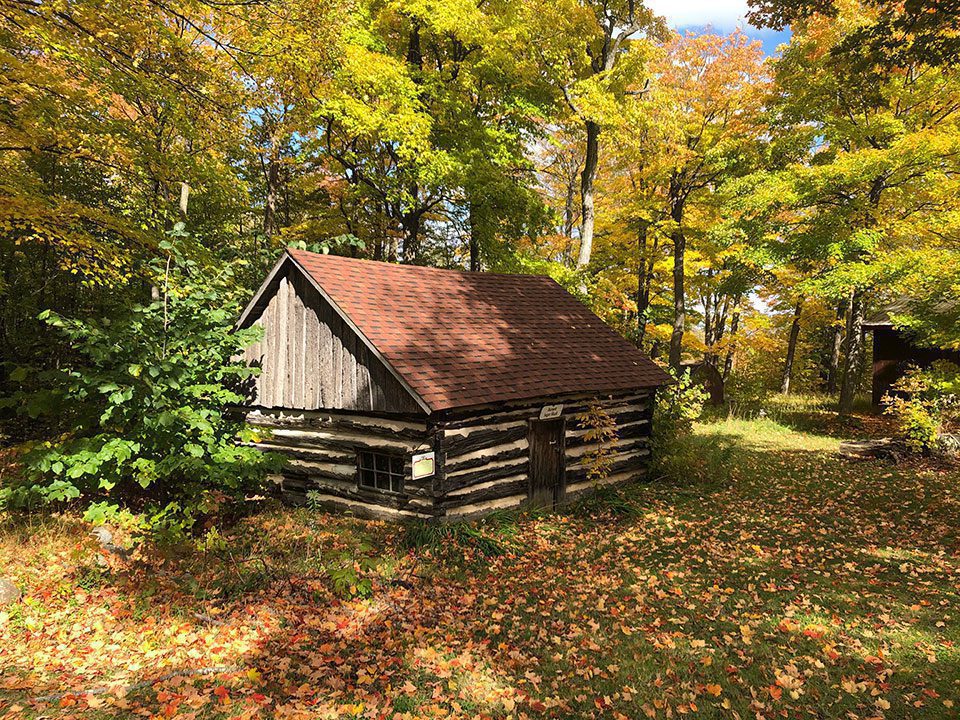 A red roof house in Sheguiandah 