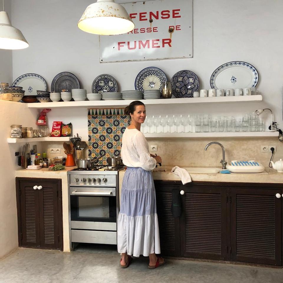 Hope, an accomplished chef, loves a good kitchen. This rental delivered