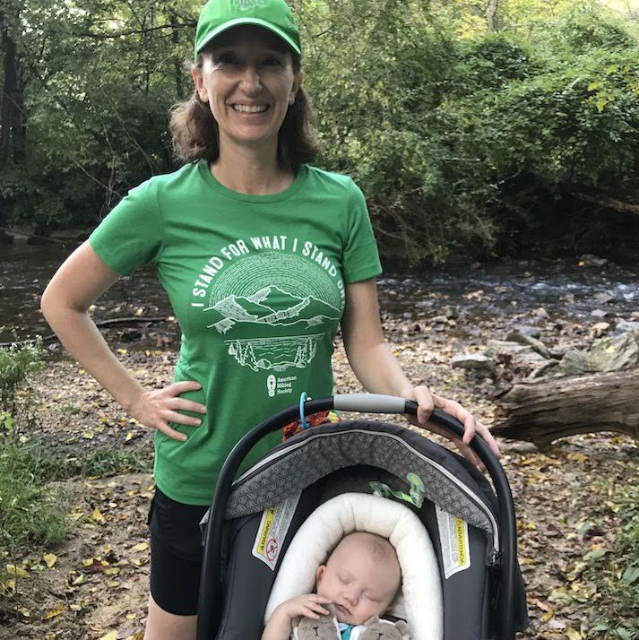 Kate Van Waes on Sligo Creek National Recreation Trail