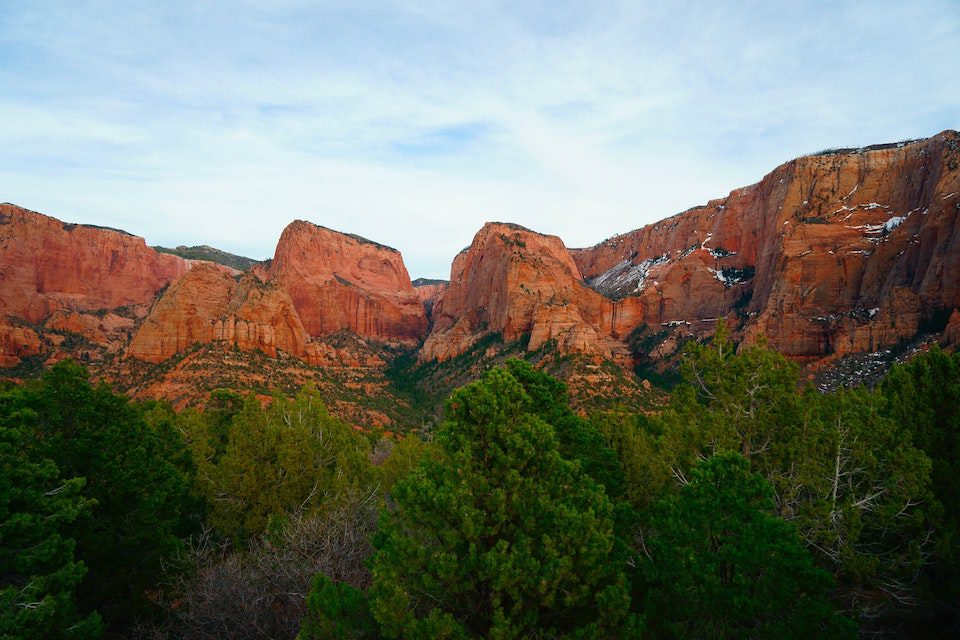 Kolob Canyon on Le Verkin Trail, Zion