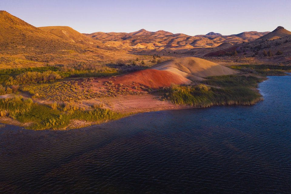 Painted Cove Trail in Mitchell, Oregon