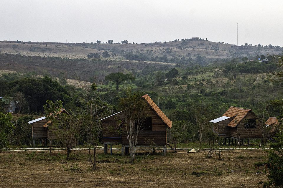 Little cabins on stilts