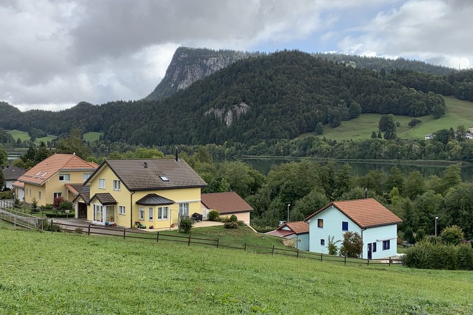 Hikers enjoying the hiking in Switzerland