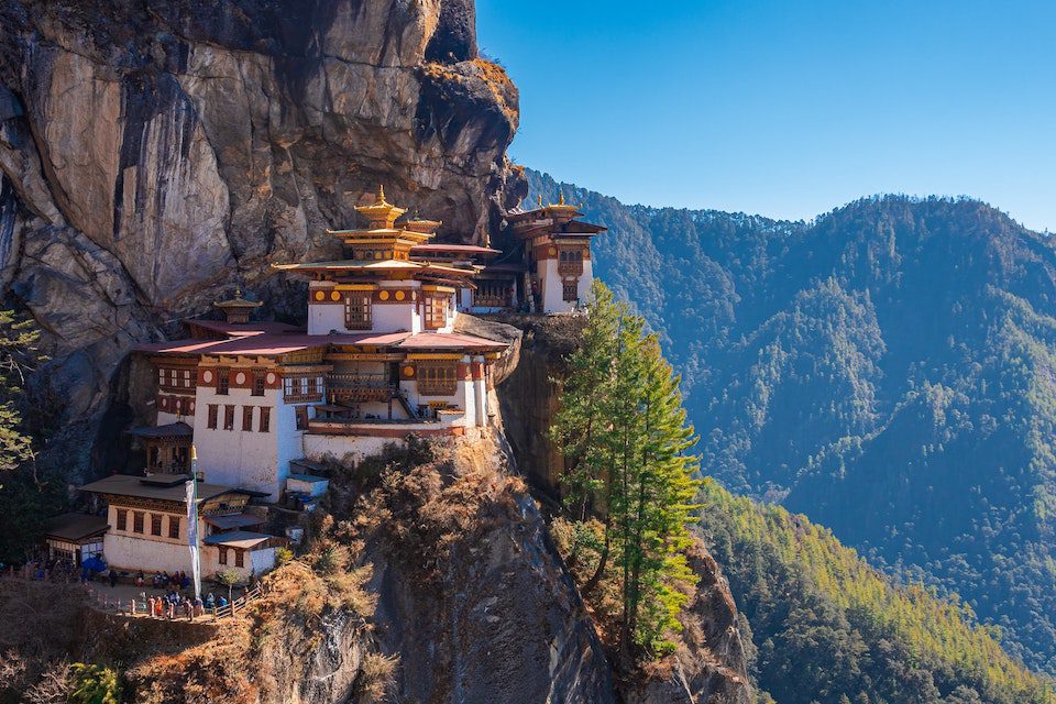 Tiger's Nest in Paro, Bhutan