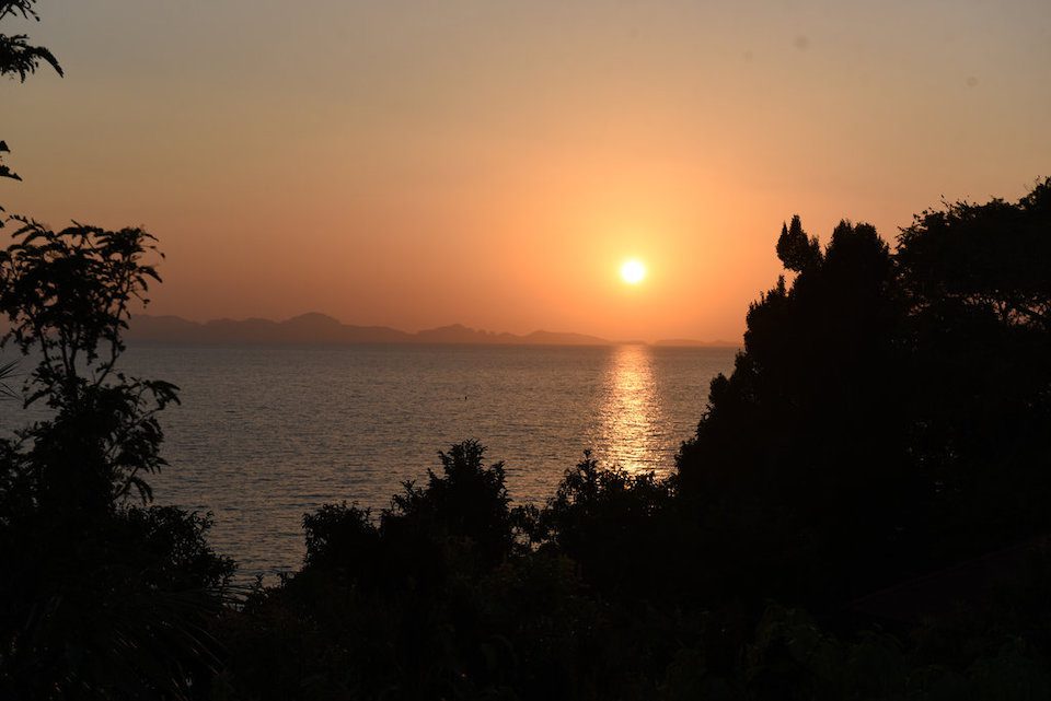 Spectacular sunsets on Koh Jum