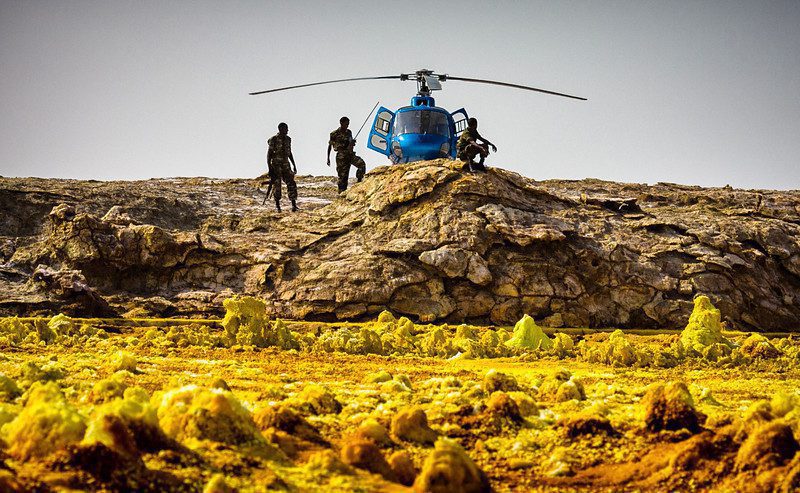 The otherworldly landscapes of the Danakil Depression