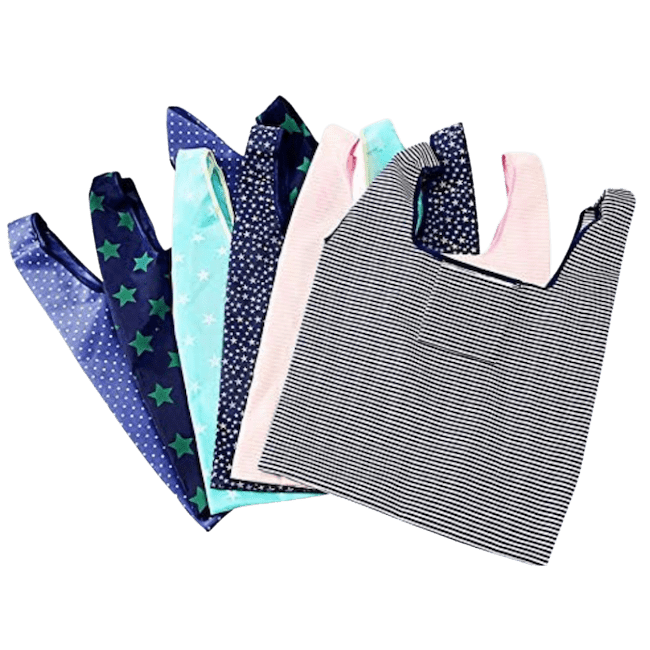 Assorted Reusable Nylon Bags