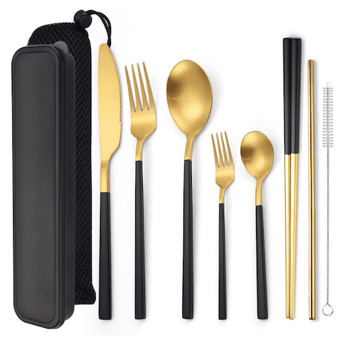 Reusable travel cutlery