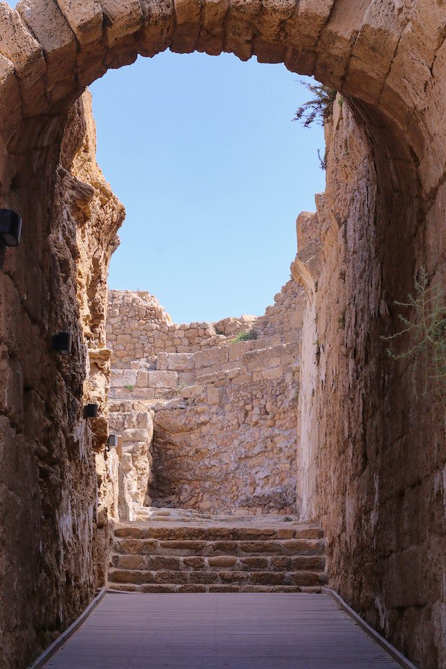 Safed, Isreal Sandstone Alleyway Sandstone Alleyway in Safed Isreal