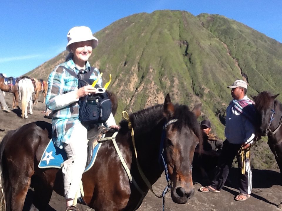 Climbing Mt Bromo Central Java, Indonesia