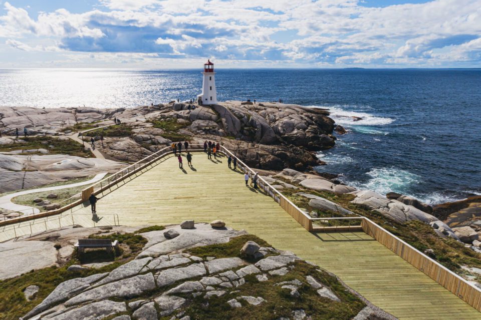 peggys cove platform