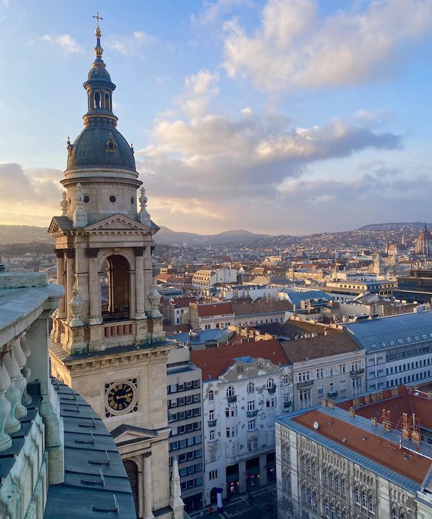 Views of Budapest Christmas Market