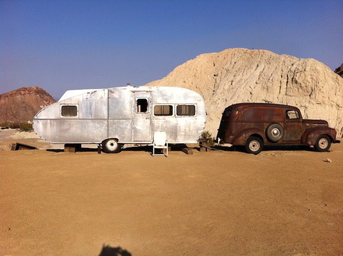 Nelson Nevada old mining town with old cars