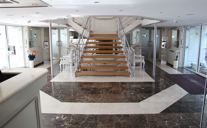 Interior of Uniworld River Cruise