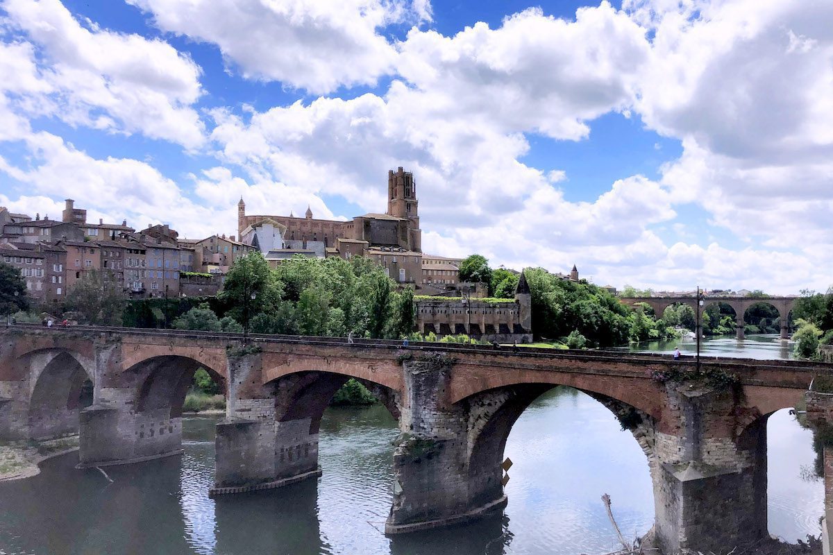 The Pont-Vieux d'Albi bridge