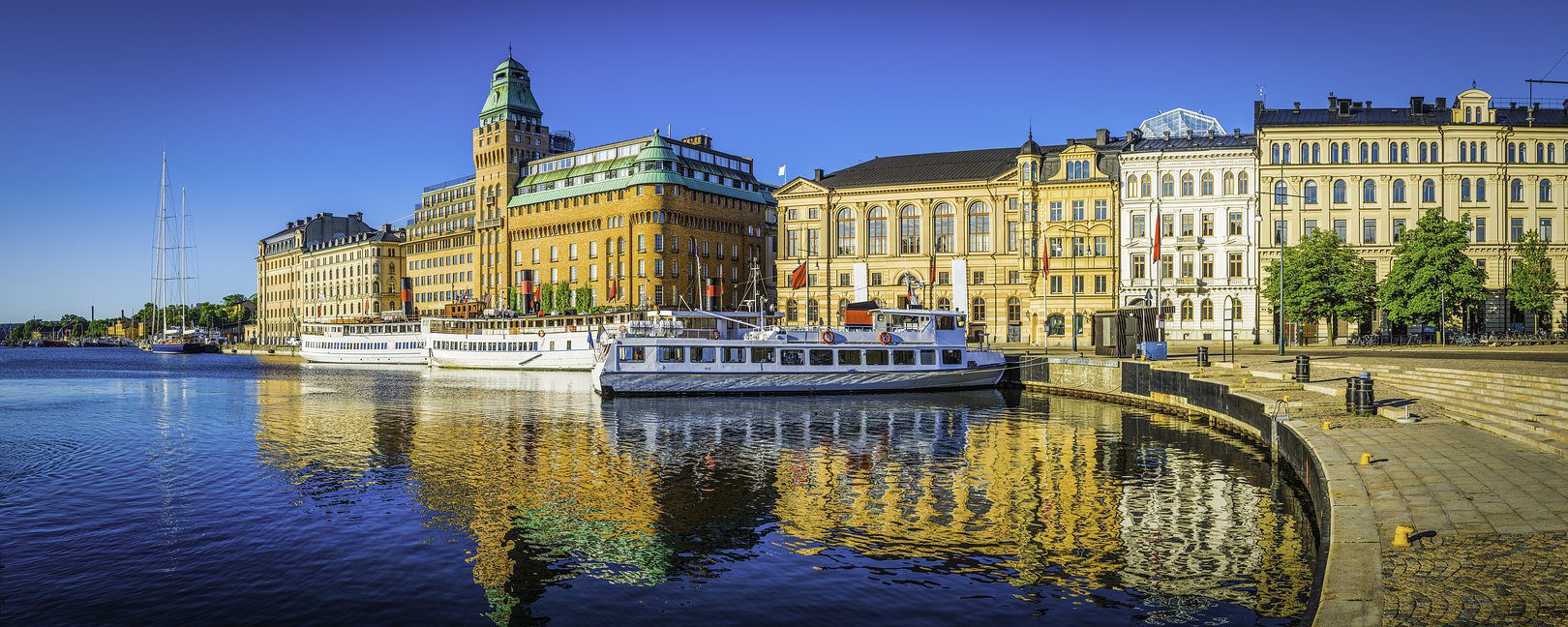 danish buildings overlooking water