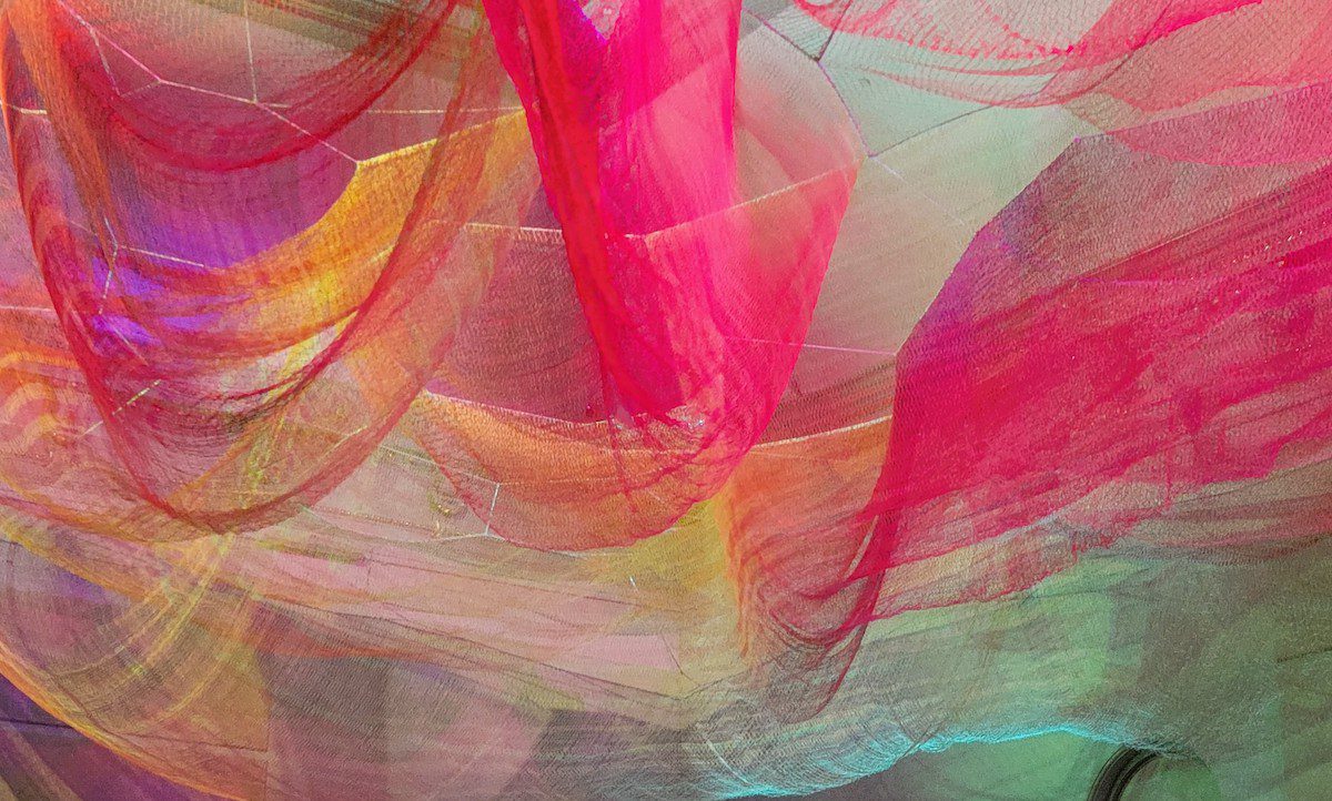 Jane Echleman's Environment on display in the Renwick Gallery