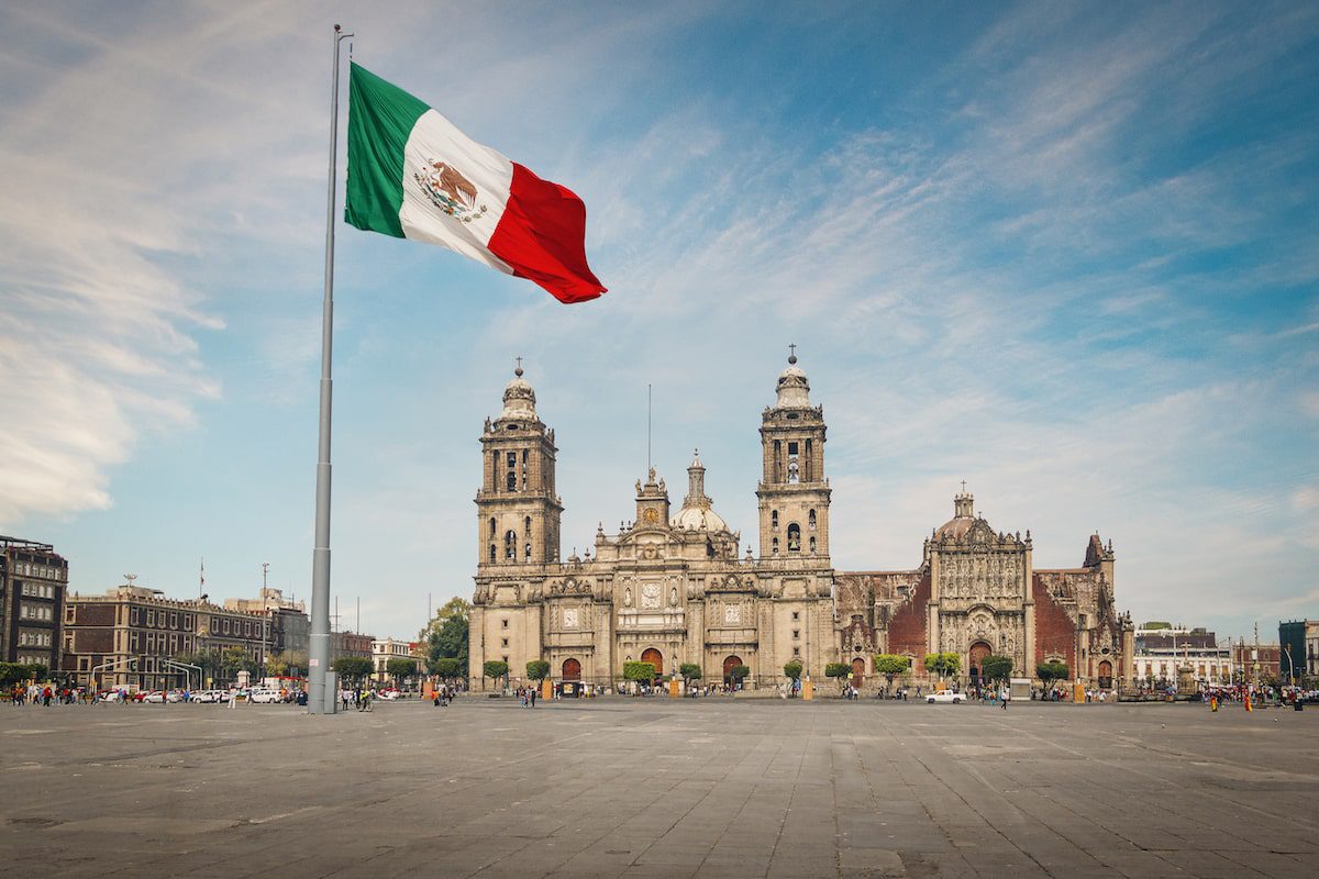 Zocalo Square and Mexico City Cathedral - Mexico City, Mexico