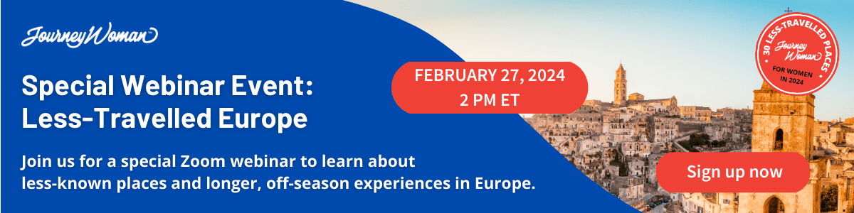 web banner promoting an off season europe webinar