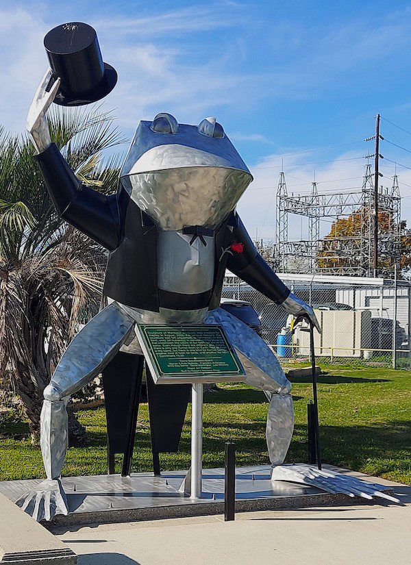 Monsieur Jacques in the frog capital of the world, Rayne Western Louisiana