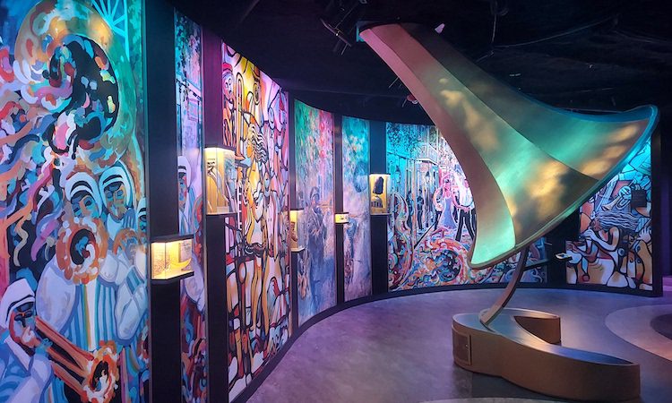 The Vue interactive exhibit in New Orleans