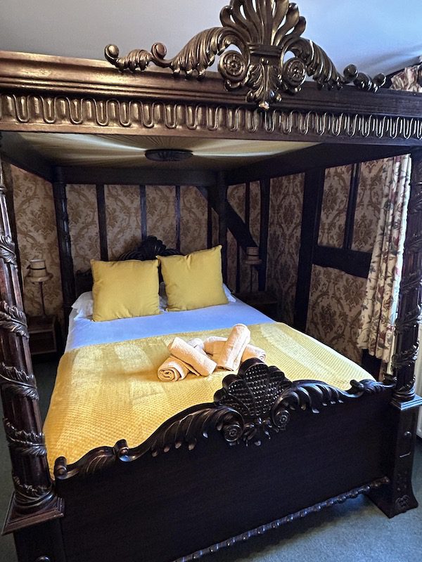 Charles Dickens’ room in the Sun Hotel, Canterbury