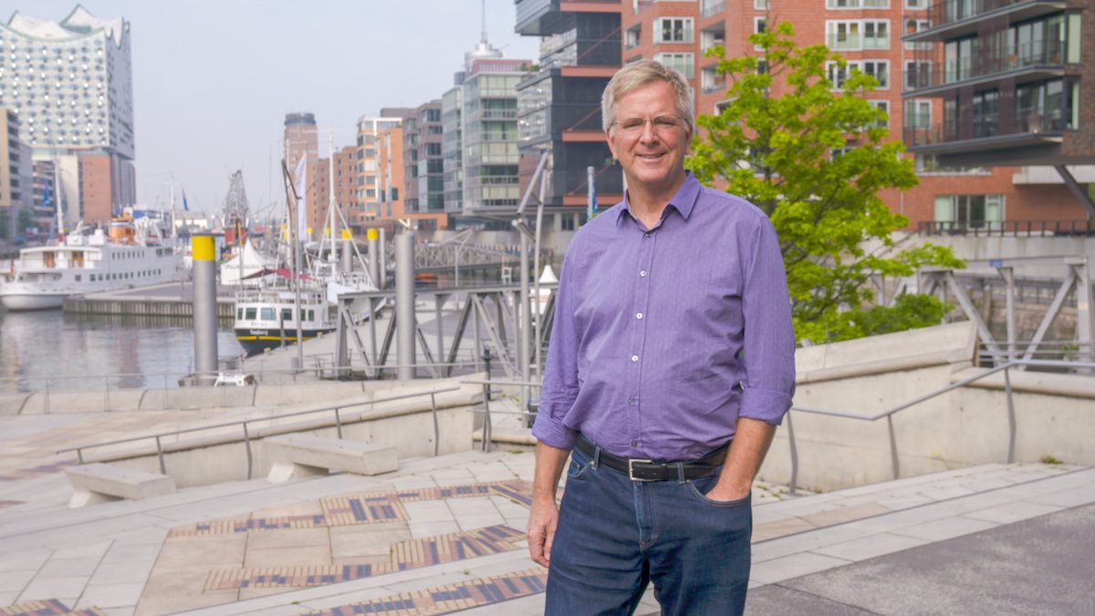 Rick Steves in Hamburg Germany