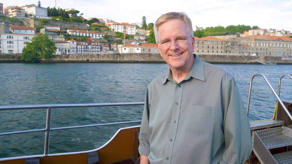 Rick Steves in Porto Portugal