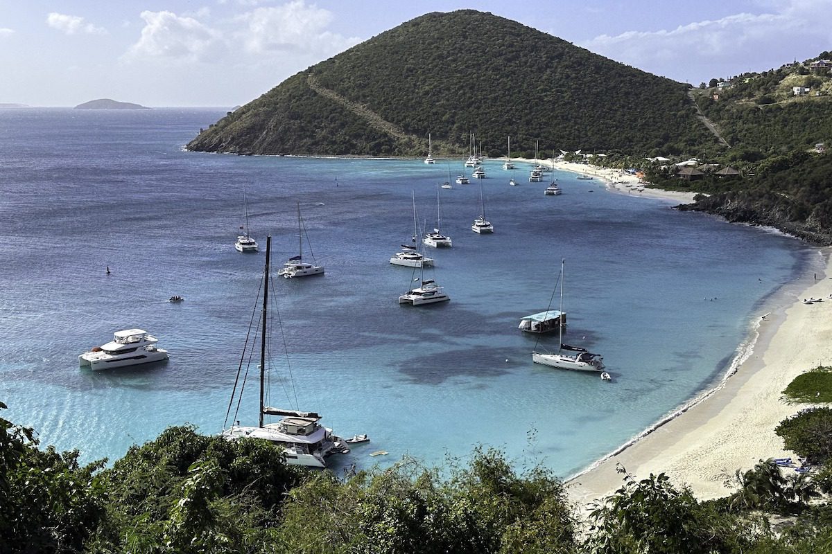 Jost Van Dyke island in the British Virgin Islands