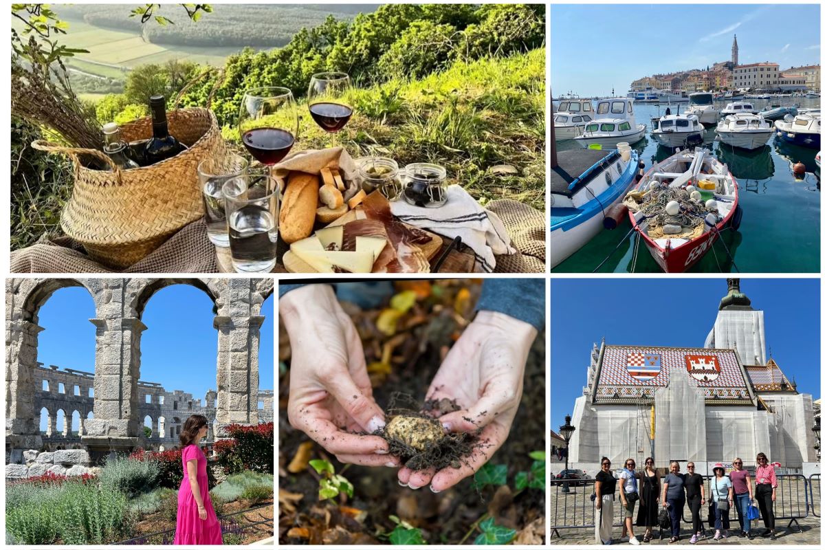 multiple photos of croatia 