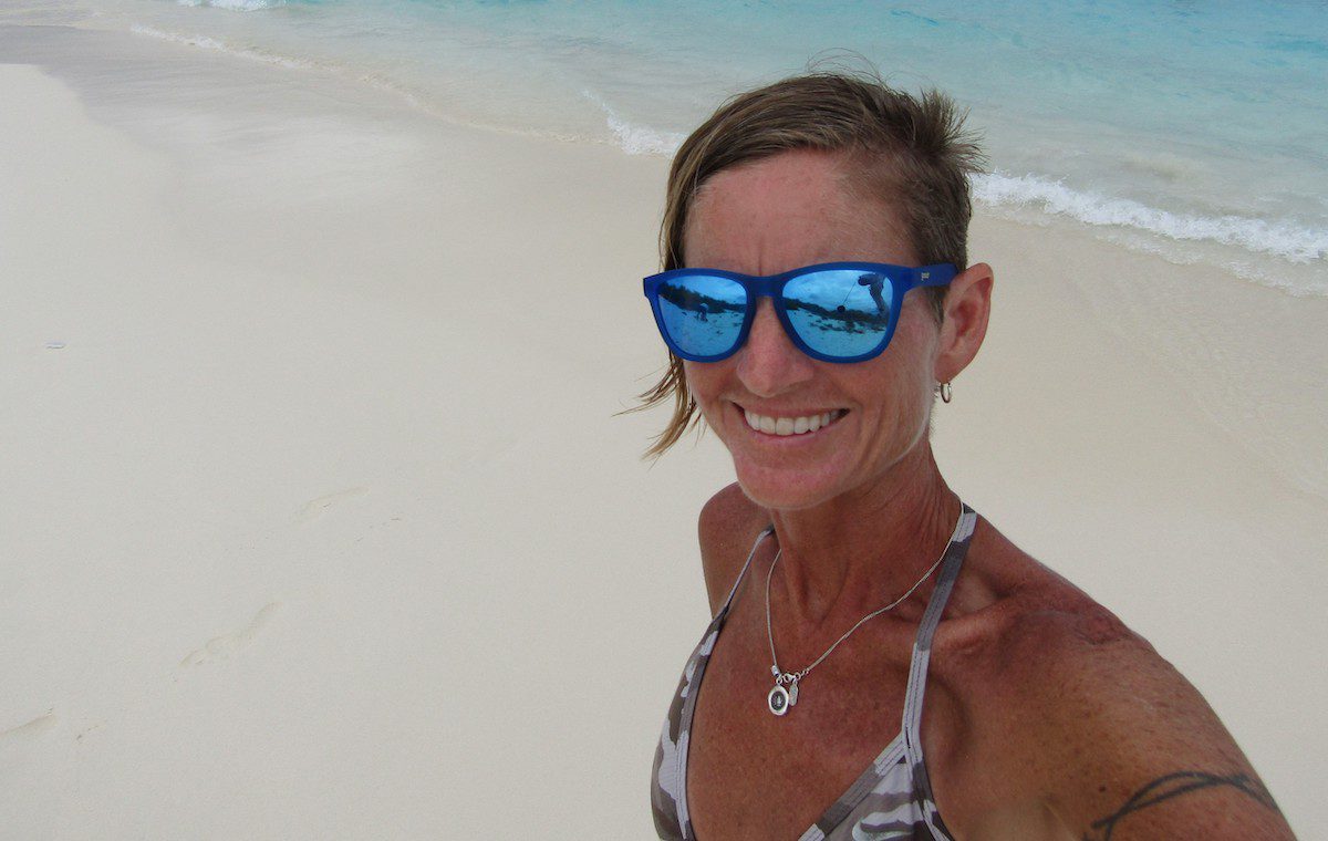 Jules Torti on Klein Island in Bonaire