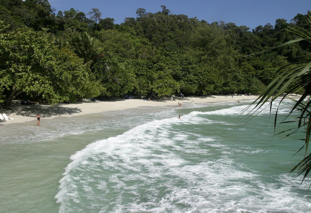 Beach at Pangkor Laut Resort Pangkor Island, Perak, Malaysia