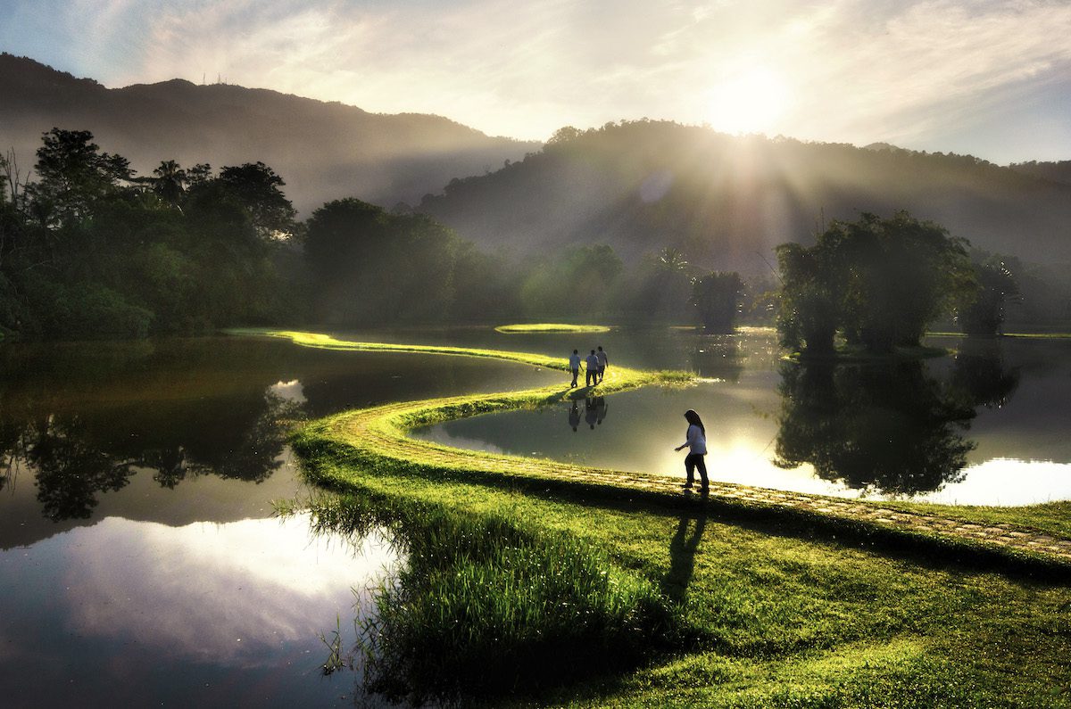 Stunning Taiping Lake Garden in Perak Malaysia