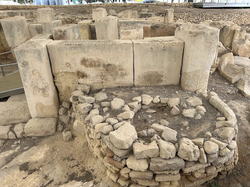Tarxien Prehistoric Complex in Malta