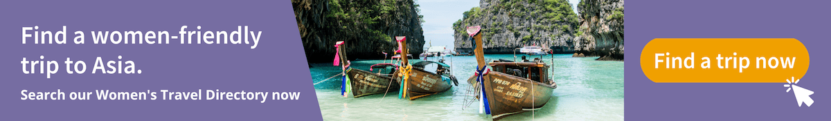 Find a woman-friendly tour to Asia in the JourneyWoman Women's Travel Directory