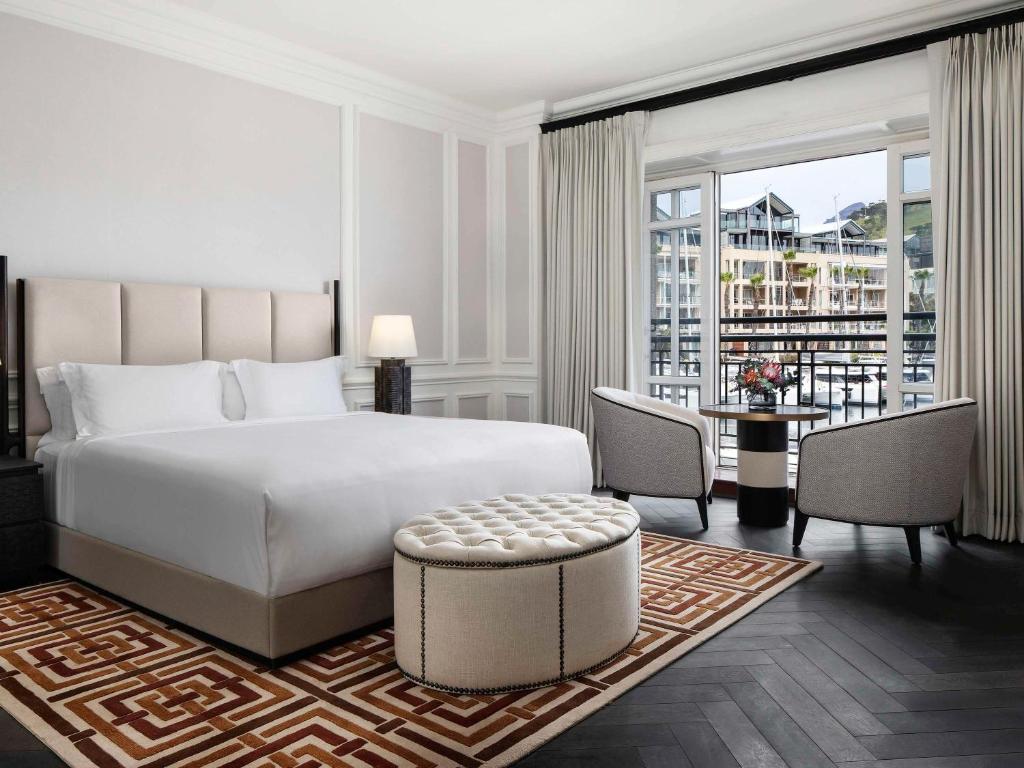 The Cape Grace hotel in Cape Town, South Africa offers comfortable, stately rooms. Recommended by a JourneyWoman reader as a safe place for women to stay.