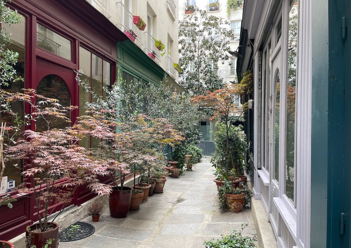 Exploring Paris on foot during a food tour.