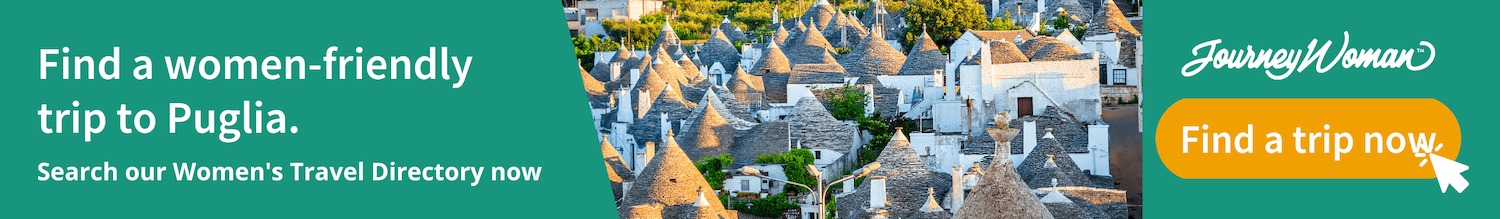 Find a women-friendly tour to Puglia, Italy