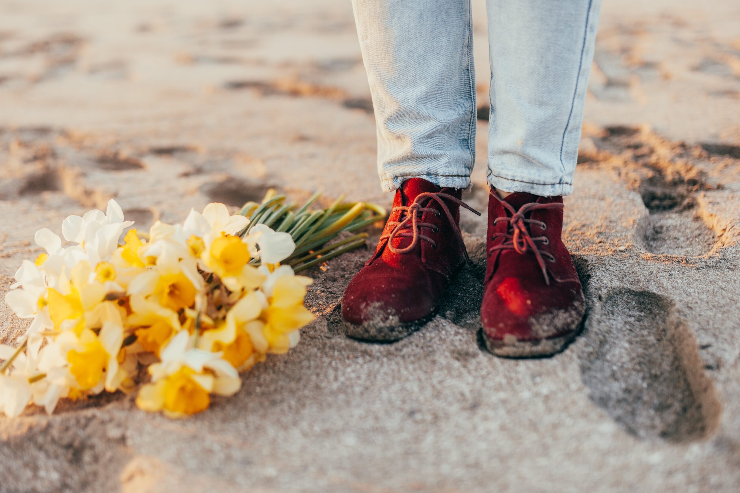 red boots journeywoman red