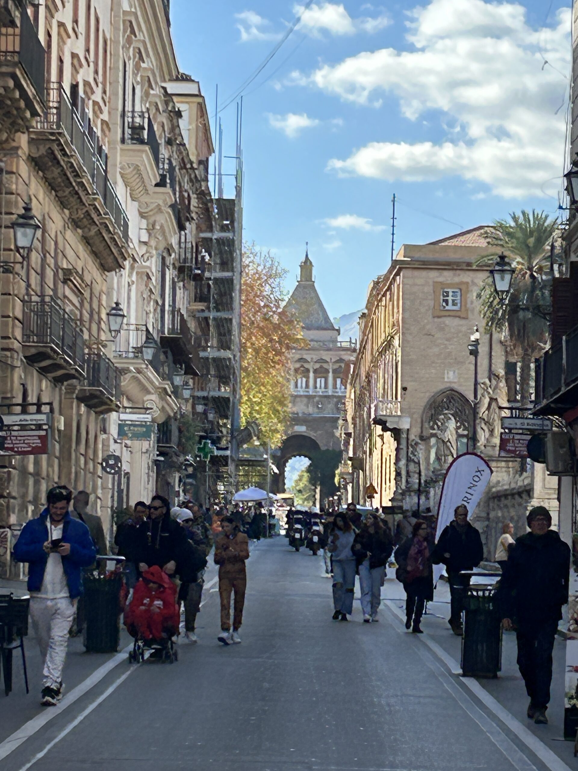 The marbled tombstones of St. John's Co-Cathedral