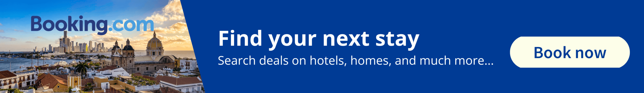 Booking.com web banner