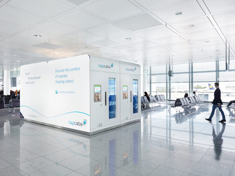 NapCab in an airport in Germany