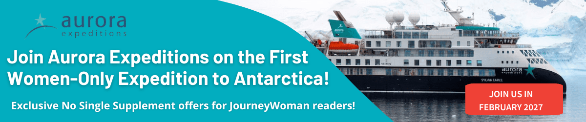 AURORA BANNER ANTARCTICA